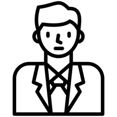 coach icon for football, business, website, application, printing, document, poster design, etc