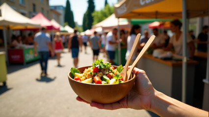 A Conscious Bite: Zero-Waste Food Experience at a Summer Festival