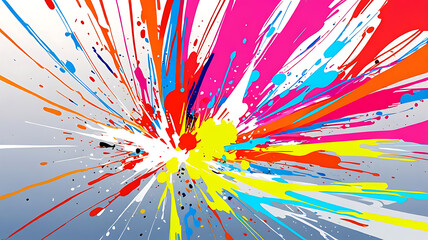 abstract background with colorful lines