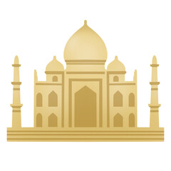 Taj Majal Vector Illustration
