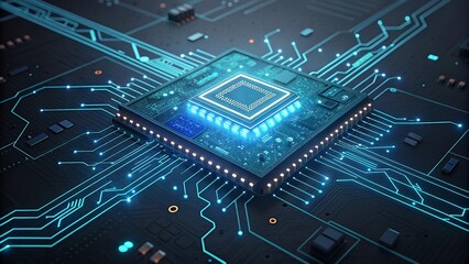 circuit board background