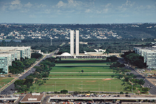Esplanada dos Minist&eacute;rios em Bras&iacute;lia - DF - foto tirada em 13/02/2023