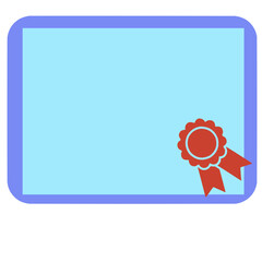 Illustration of a certificate 