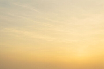 Obraz premium Softly blended pastel hues of a sunset sky