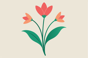 april showers rain themed illustration with boots  