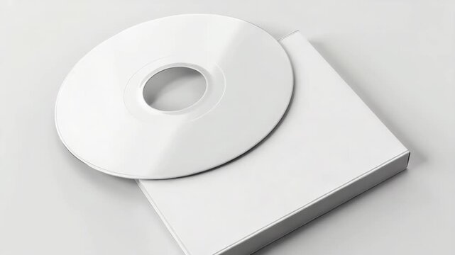 Plastic jewel case with music CD inside.