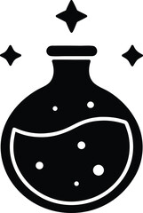 magic potion vector icon.