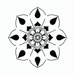 Simple mandala design,Mandala Art Design Circle Simple Mandala,Mandala art design in circle 