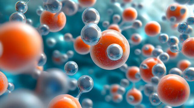 Molecular structure illustration