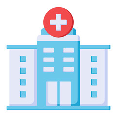 Obraz premium Hospital Icon
