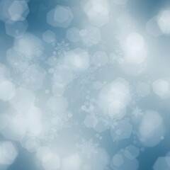 Generative AI, A background image of a flowing, expanding hexagonal snowflake pattern.