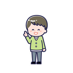 私服のこども／ななめ／男の子 13