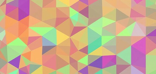 Obraz premium Vibrant geometric triangle seamless pattern texture , shapes, trendy