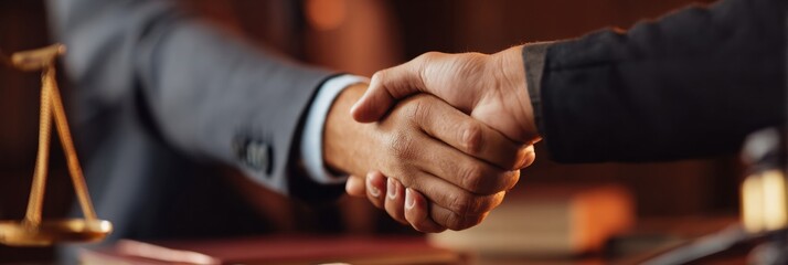 Professional Business Handshake on Legal Drinking Age Day Modern Corporate Partnership with Summer Pride and Back to School Collaboration for Millennial Marketing