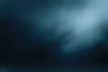 Obraz premium Dark blue gradient background, low saturation, dark gray color, minimalist style, 