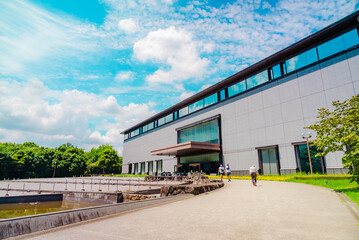 The view of Ueno National Museum at Ueno in Tokyo