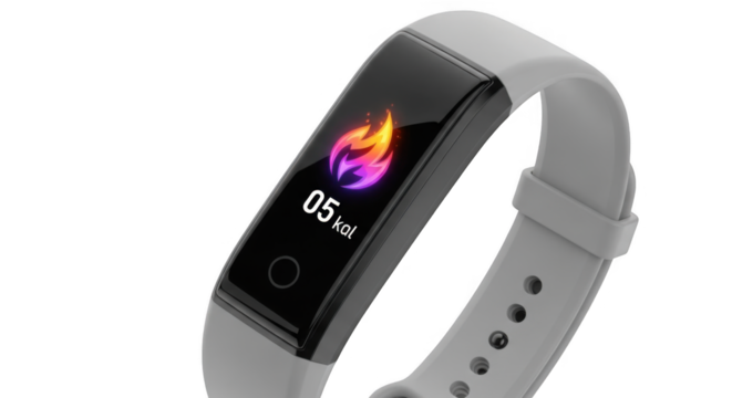 Fitness Tracker Smart Band PNG Digital Health Monitor Activity Tracker PNG