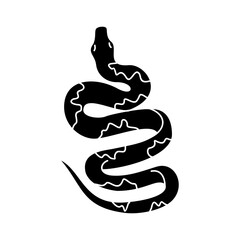 Fototapeta premium Python Icon Vector