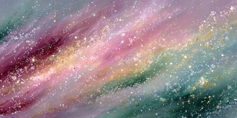 Fototapeta premium Premium Professional Cosmic Exploration with Comet Observation in Densely Packed Star Field for Inspiring Educational and Scientific Marketing Content