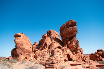 Obraz premium Mojave Desert Valley Of Fire