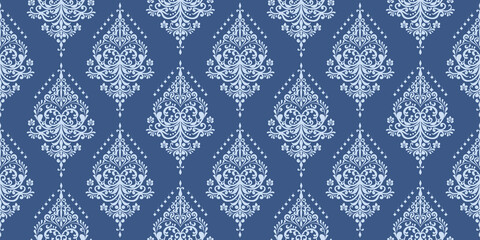 seamless damask pattern