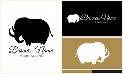 Elephant Logo Design Variations. (35)
