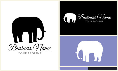 Elephant Logo Design Variations. (28)