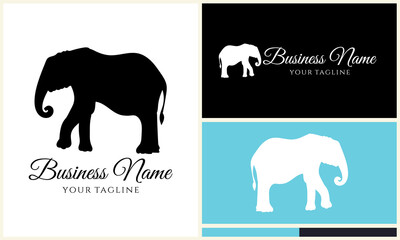 Elephant Logo Design Variations. (47)