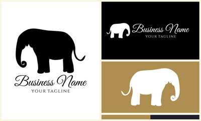 Elephant Logo Design Variations. (45)