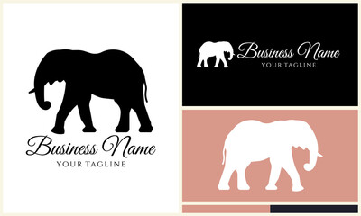 Elephant Logo Design Variations. (44)
