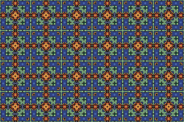 Seamless Texture Fabric Luxury Geometric Fashion Interior Perspective Graphic Cloth Background Design Digital Art Tile Endless Textile Visual Symmetric Template Wallpaper Decoration Shape Pattern.