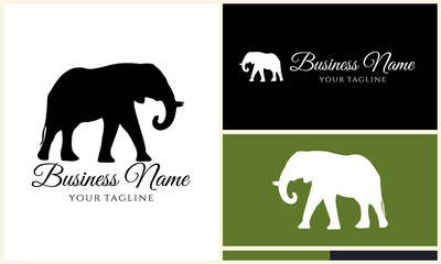 Elephant Logo Design Variations. (8)