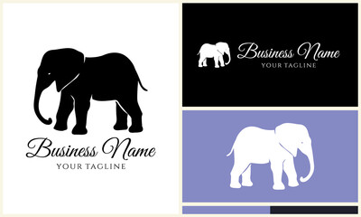 Elephant Logo Design Variations. (9)