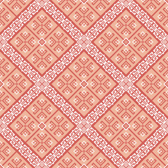 An elegant seamless pattern features a beautiful geometric design with intricate details, ideal for various creative projects. The pattern is a blend of various textures, offering a visual treat