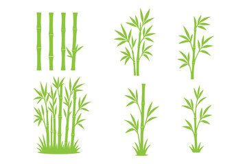 Realistic bamboo stick vector eps file 10 