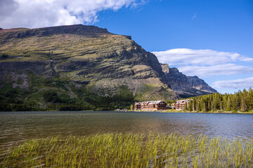 Swiftcurrent Lake in Glacier National Park