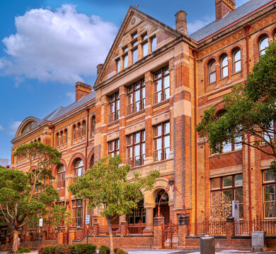 The Sydney Technical College, now known as the TAFE New South Wales Sydney Institute, is a technical school established in 1878. Sydney, Australia. Jan 2020