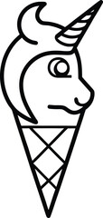 hand drawn vector illustration of a sketch of a jug