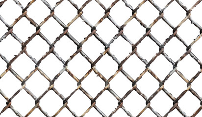chain link fence with barbed wire