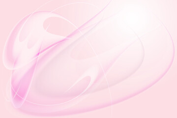 pink abstract background with wave silhouette