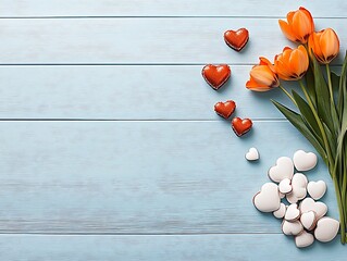 Obraz premium Whispers of Spring's Embrace