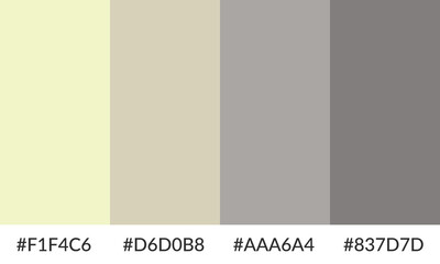 Obraz premium Abstract color palette banner versatile collection of shade and swatch