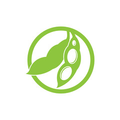soybean symbol icon vector illustration design