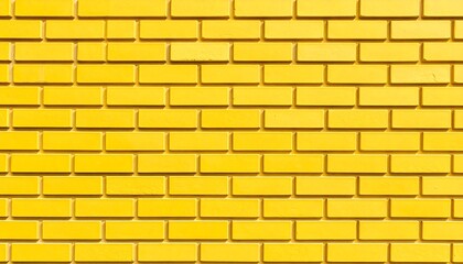 Yellow brick wall texture