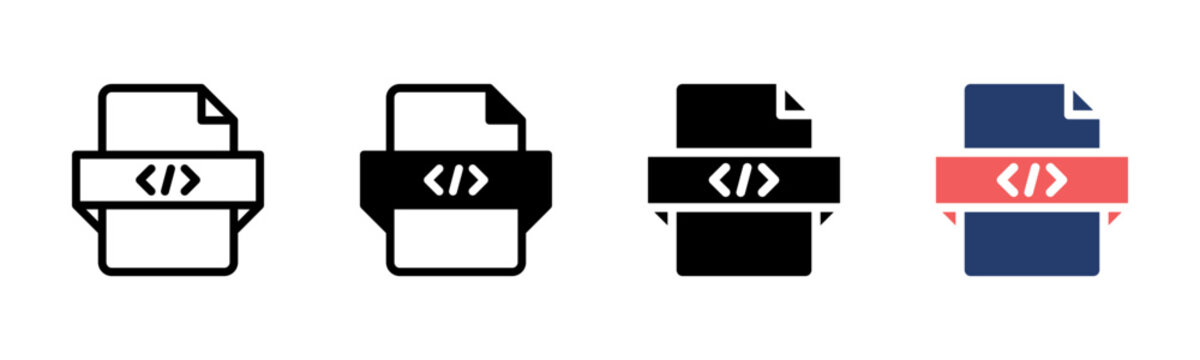 Javascript File icon sheet multiple style collection