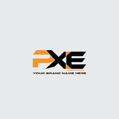 PXE logo design template