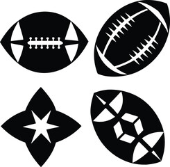 vector illustration of a set of abstract symbols