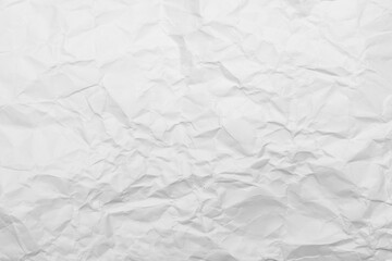 White Paper Texture background. Crumpled white paper abstract shape background with space paper recycle for text