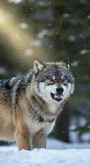 Obraz premium Winter's Fury