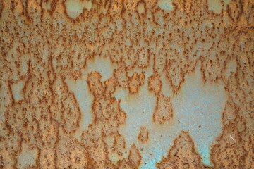 High Definition Rusted Iron Plate Texture For Industrial Background Use